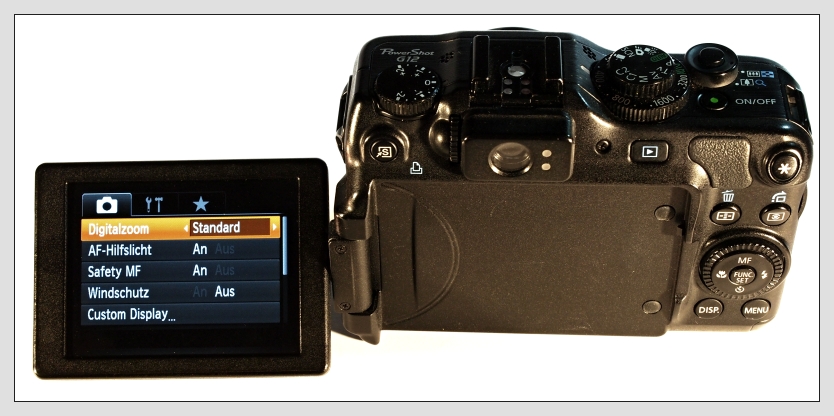 Produktfoto Canon G12 Copyright Don RoMiFe Michael Rousek