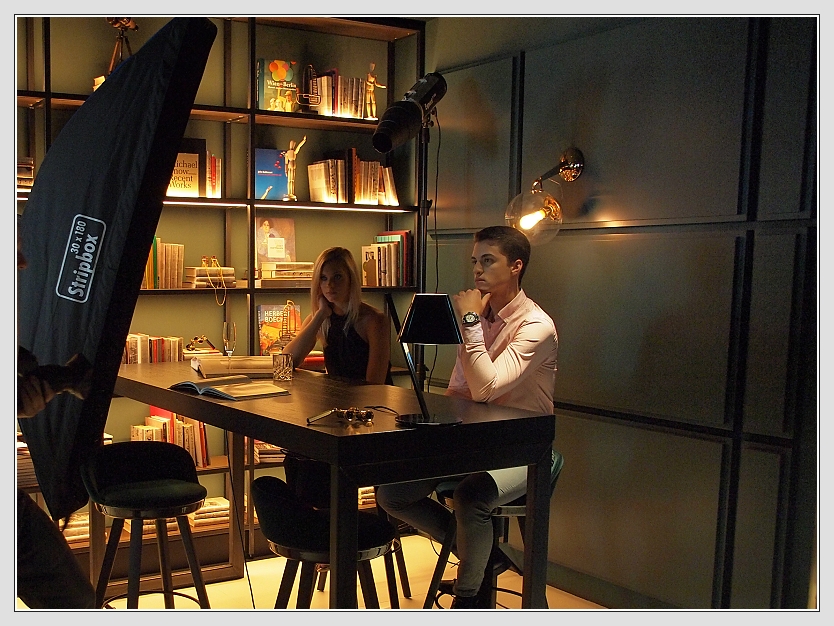 Fotoshooting Le Moet Bar im Hotel Le Meridien Vienna Foto: Don RoMiFe