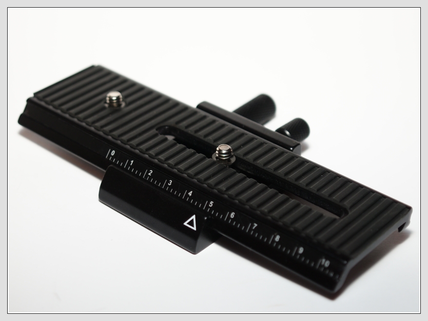 Macro Einstellschlitten Foto: Don RoMiFe